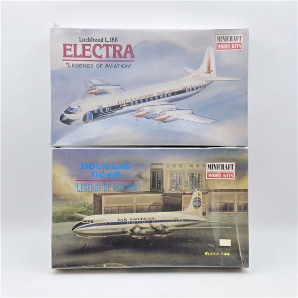Pair of Minicraft Model Kits