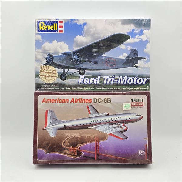 Pair of Plane Model Kits