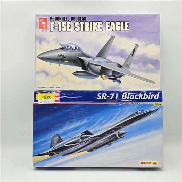 Pair of Jet Model Kits