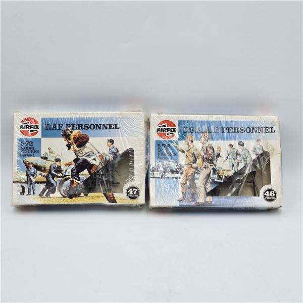 Pair of Airfix Personnel