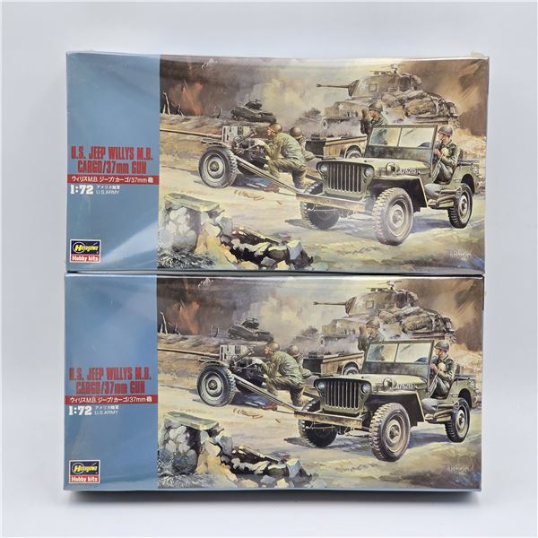 Pair of Hasegawa Model Kits