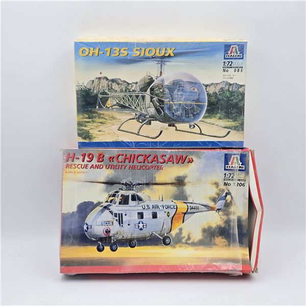 Pair of Italeri Model Kits