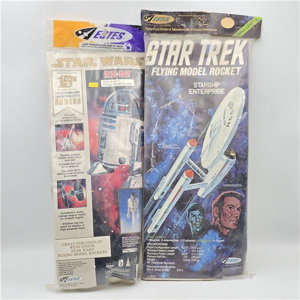 Estes Model Rocket Kit Lot of 2