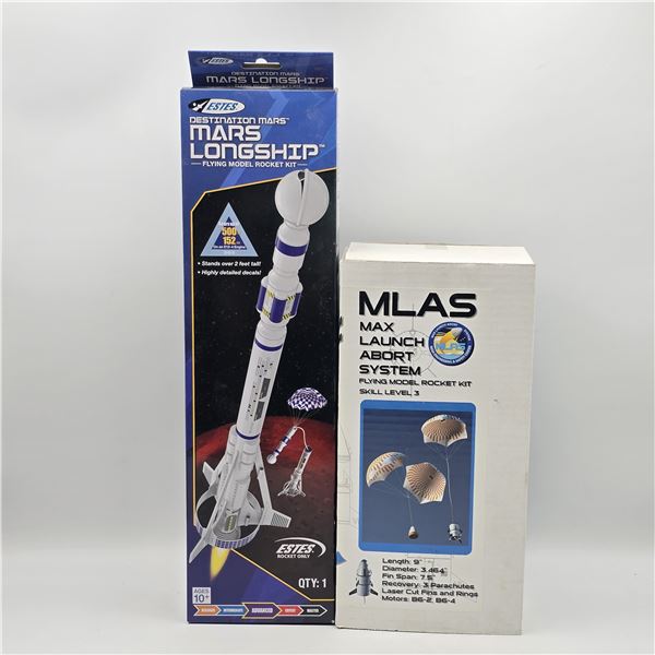 Estes Model Rocket Kit Lot of 2