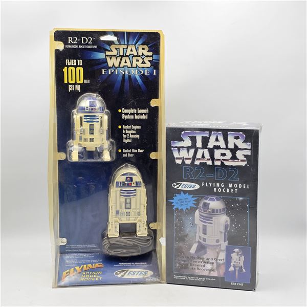 Pair of Estes Star Wars R2-D2 Rockets