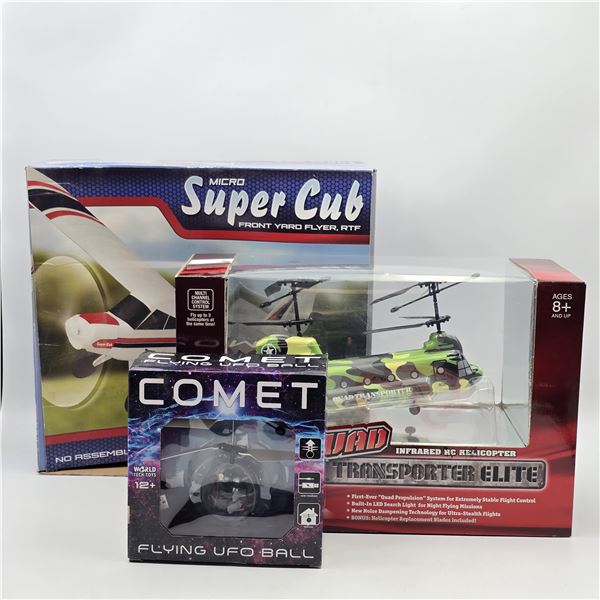 Lot of 3 Assorted RCs