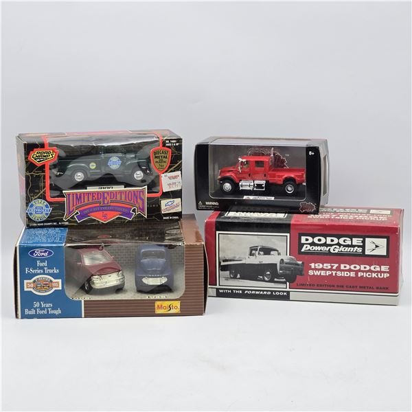 Lot of 4 Assorted Diecast Models