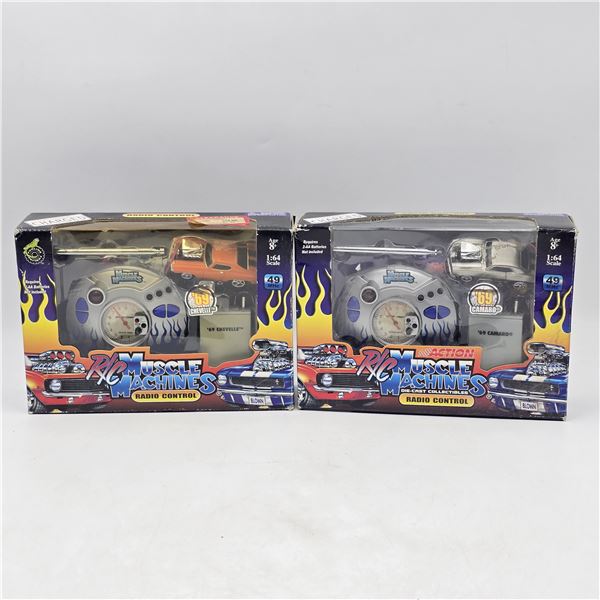 Pair of Muscle Machines RC Cars