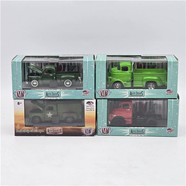 Lot of 4 M2 Truck Die Cast Models
