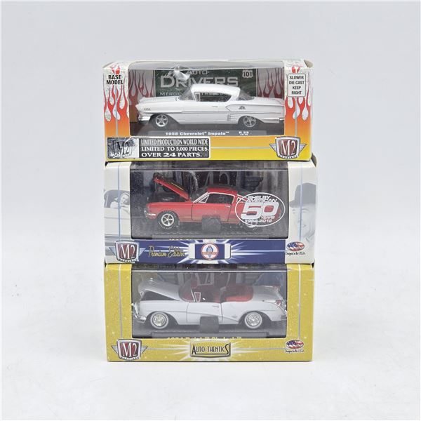 Lot of 3 M2 Die Cast Models