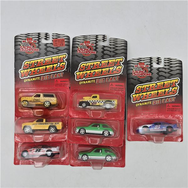 Street Wheels Diecast Lot of 7