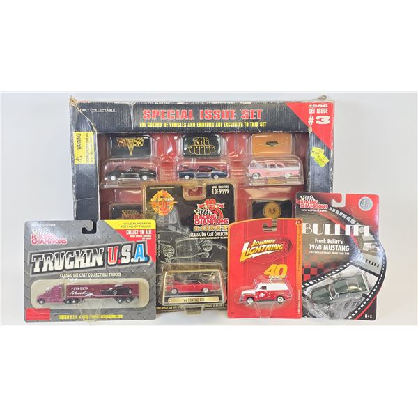 Diecast Collectible Lot of 5 Racing & Classics
