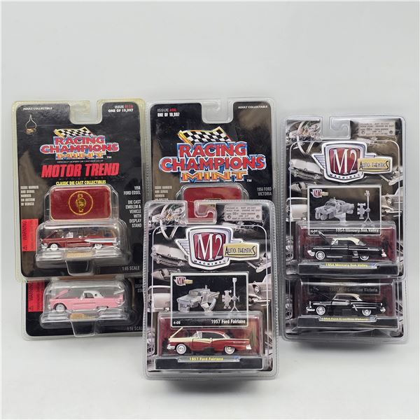 Lot of 8 Racing Champion Mint Die Cast Models