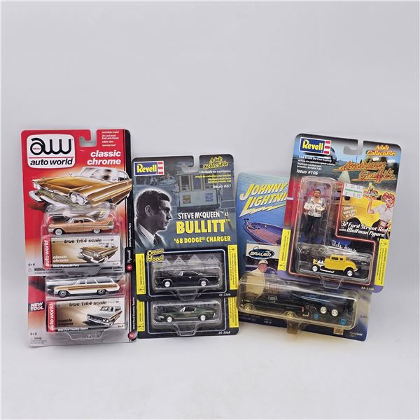 Diecast Classics Lot of 6 Revell & Johnny Lightning