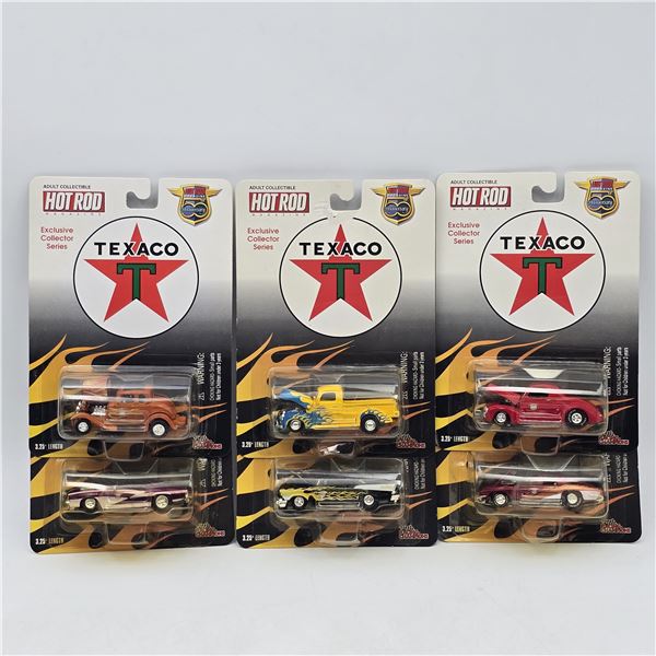 Texaco Diecast Truck & Car Lot of 6