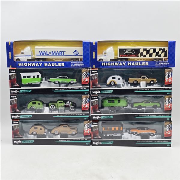 Maisto Hauler Lot of 8