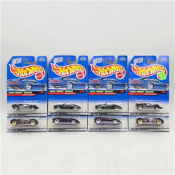 Hot Wheels Tech Tones Series Lot of 8