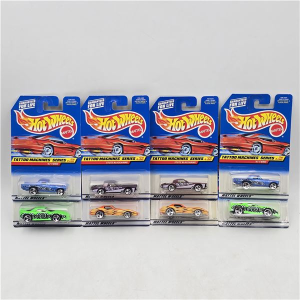 Hot Wheels Tattoo Machines Lot of 8