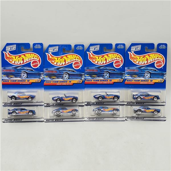 Hot Wheels Race Team IV Lot of 8