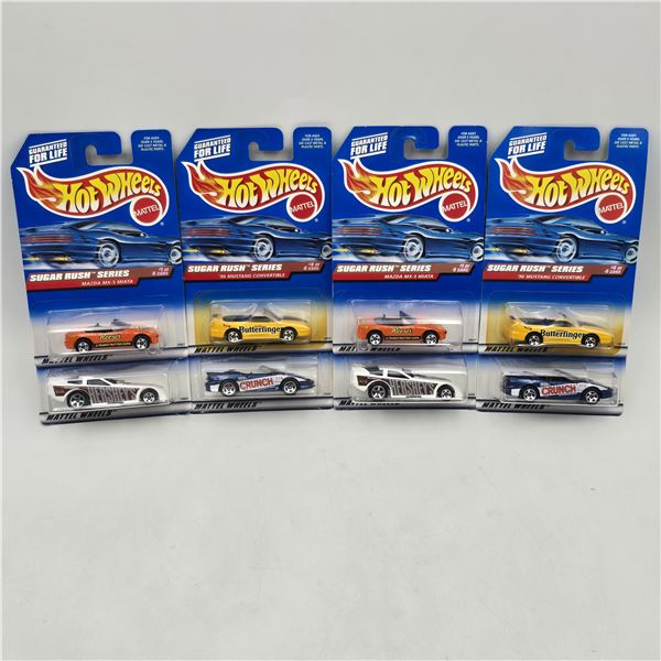 Hot Wheels Sugar Rush Lot of 8