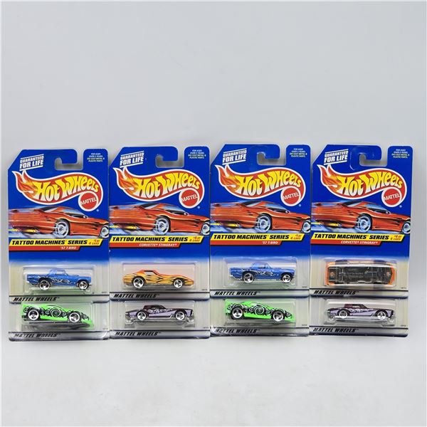 Hot Wheels Tattoo Machines Lot of 8