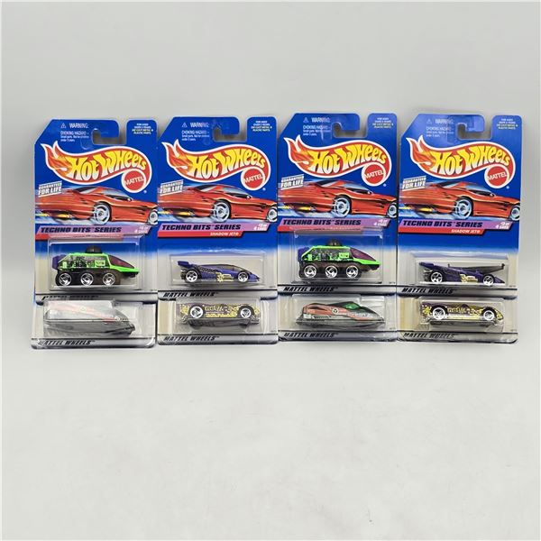 Hot Wheels Techno Bits Lot of 8