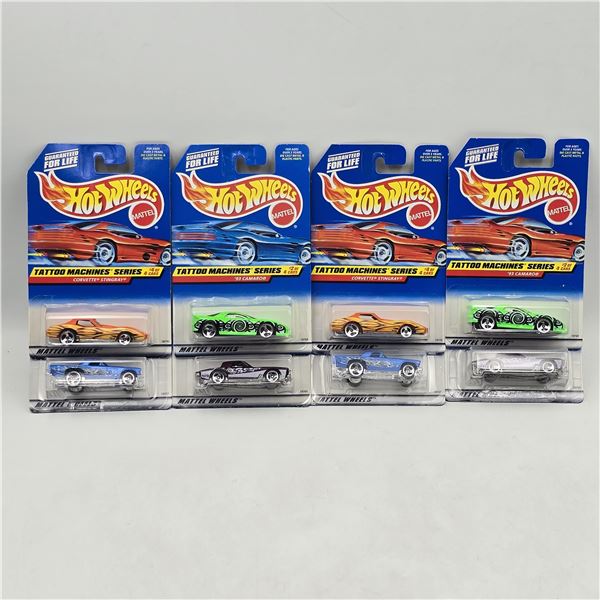 Hot Wheels Tattoo Machines Lot of 8