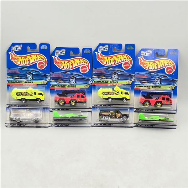Hot Wheels Biohazard Series Lot of 8