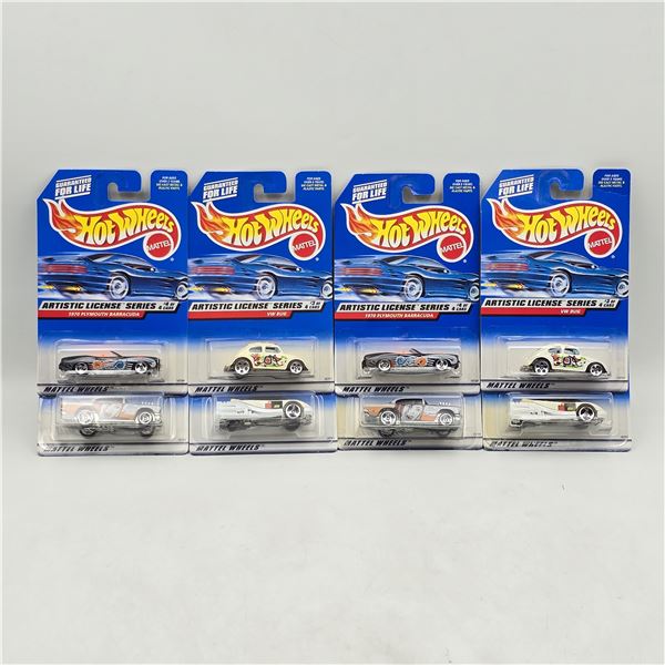Hot Wheels Artistic License Lot of 8