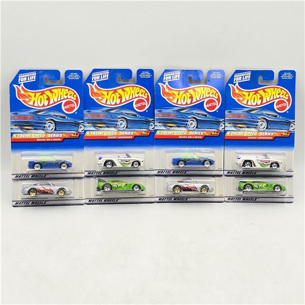 Hot Wheels X-Treme Speed Lot of 8