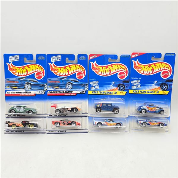 Hot Wheels Race Team III & CD Lot of 8