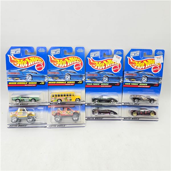 Hot Wheels Tech Tones & Signals Lot of 8