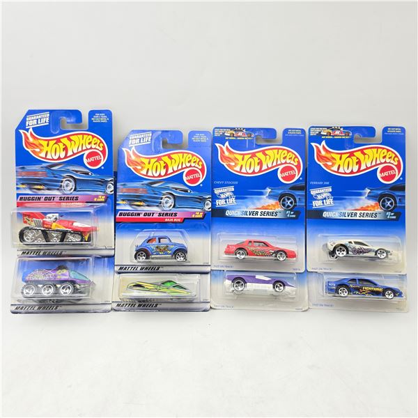 Hot Wheels Quicksilver & Buggin Lot of 8