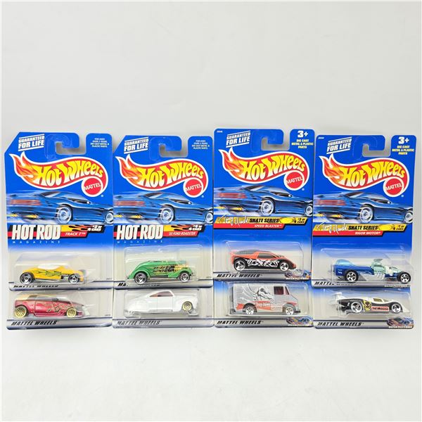 Hot Wheels Hot Rod & Skate Lot of 8