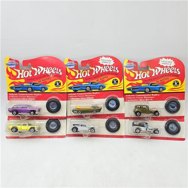 Hot Wheels Commemorative Lot of 6