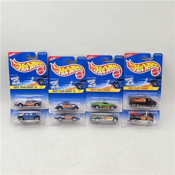 Hot Wheels Heat Fleet & Race III Lot of 8