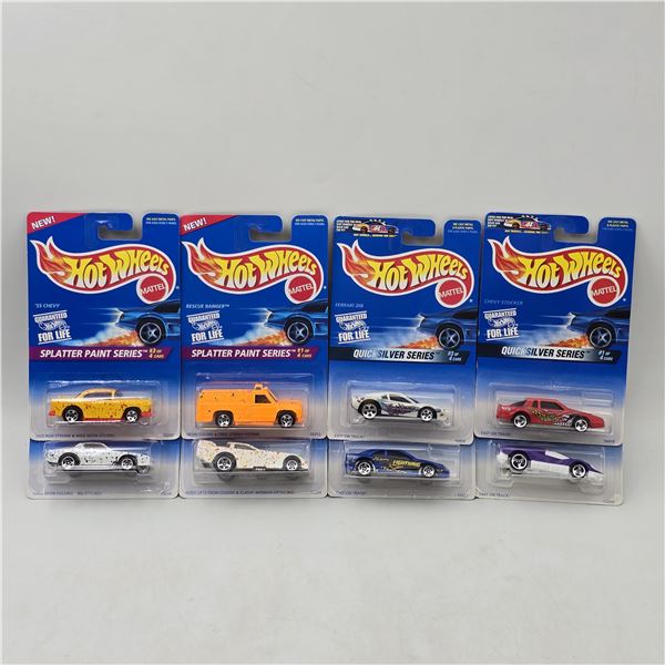 Hot Wheels Quicksilver & Splatter Lot of 8