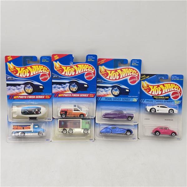 Hot Wheels Photo Finish & Pearl Lot of 7