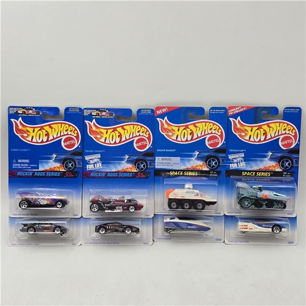 Hot Wheels Rods & Space Lot of 8