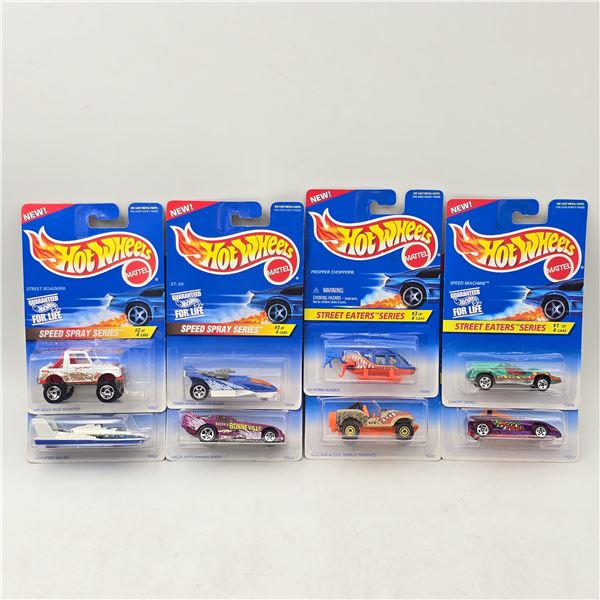 Hot Wheels Speed Spray & Eaters Lot of 8