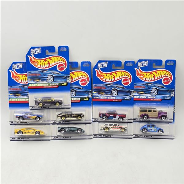 Hot Wheels X-Ray & Surf Lot of 9
