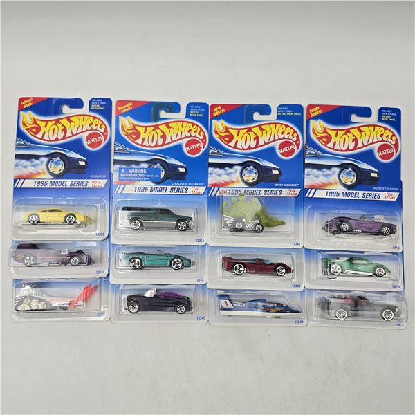 Hot Wheels 1995 First Editions Lot of 12