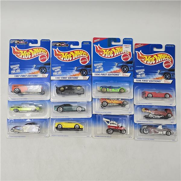 Hot Wheels First Editions Lot of 12