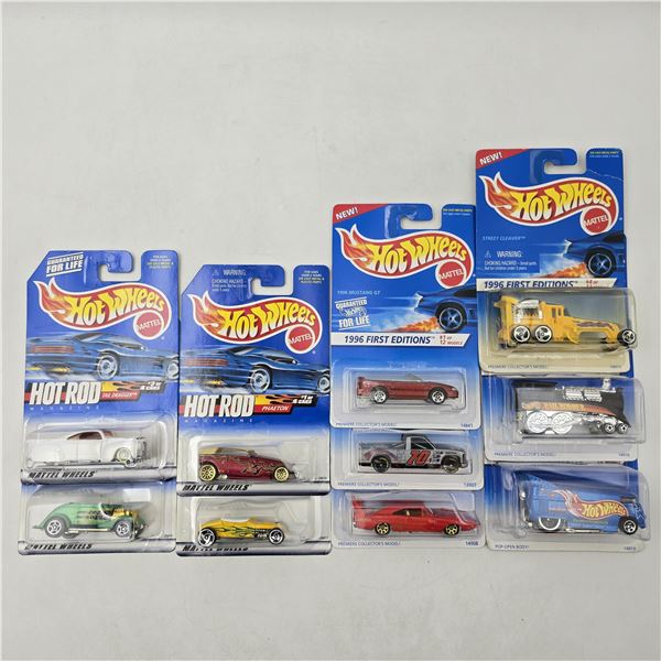 Hot Wheels Hot Rod & First Ed Lot of 10