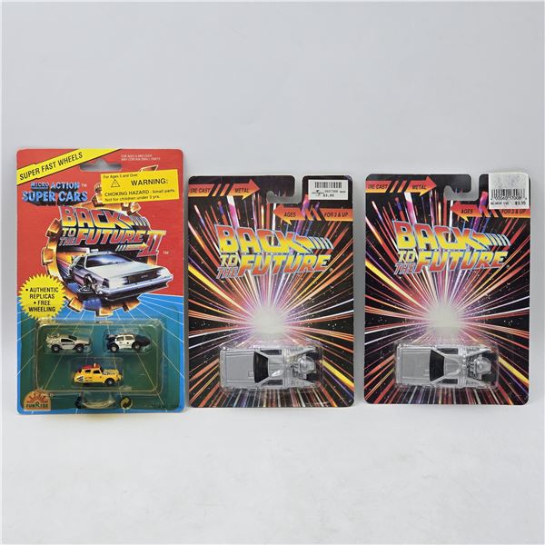 BTTF Diecast Lot of 3