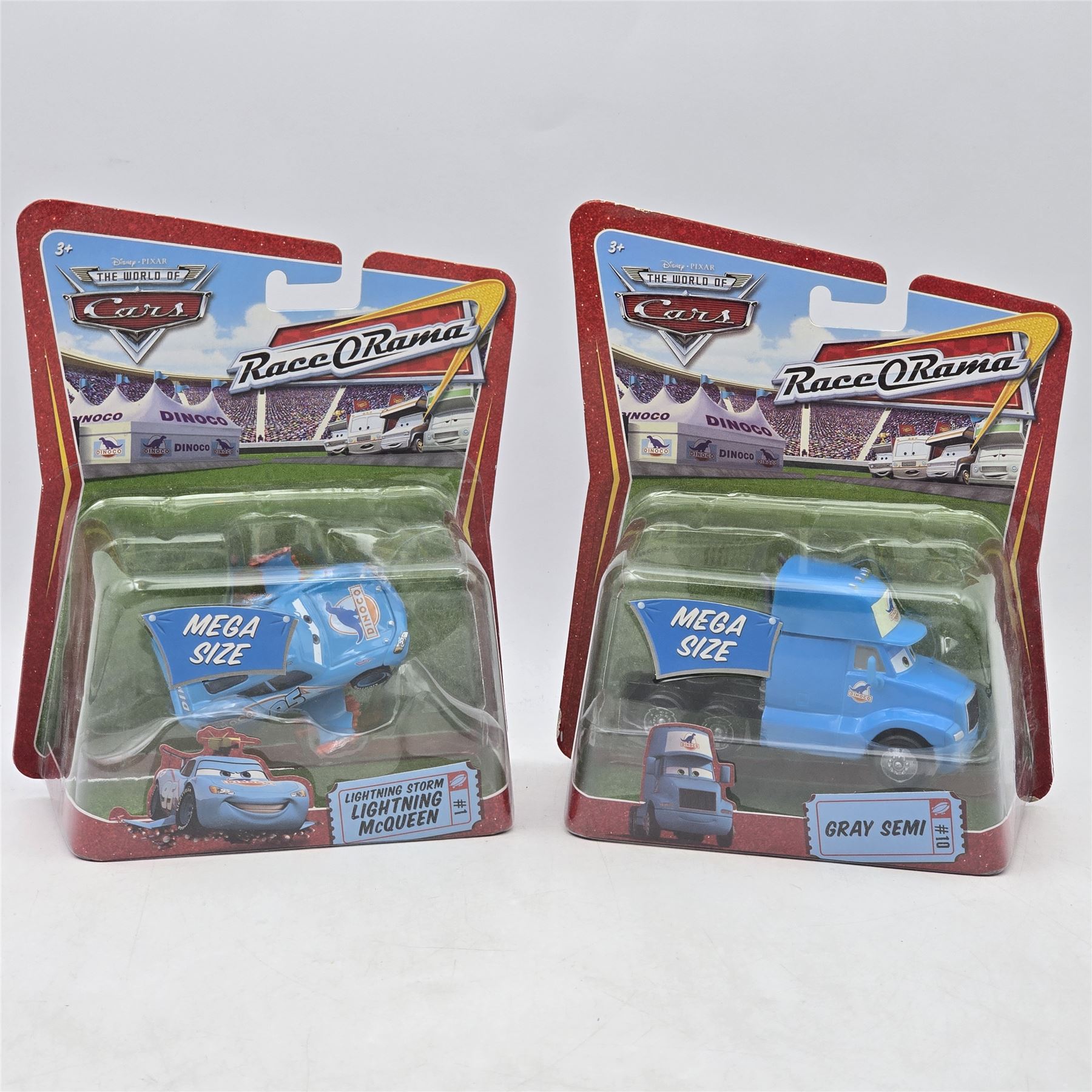 Pair of Disney Pixar Cars Race-O-Rama Toys