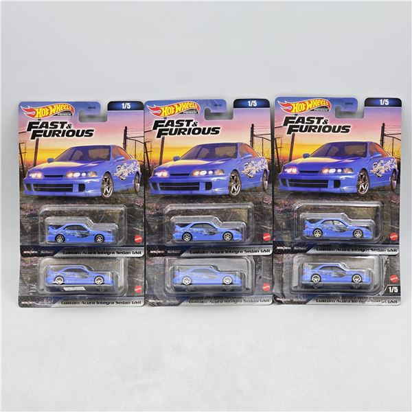 Lot of 6 Hot Wheels Fast & Furious Premiums