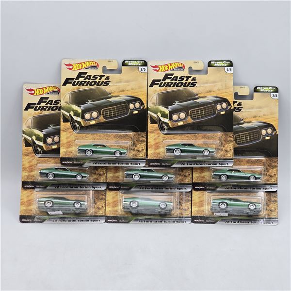Lot of 8 Hot Wheels Fast & Furious Premiums