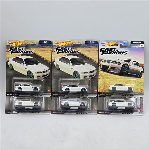 Lot of 6 Hot Wheels Fast & Furious Premiums