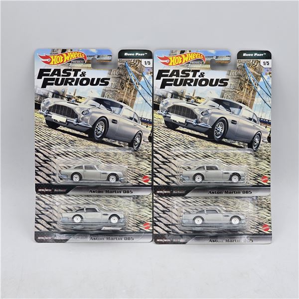 Lot of 4 Hot Wheels Fast & Furious Premiums